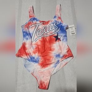 NWT- One-Piece Texas Bathing Suit